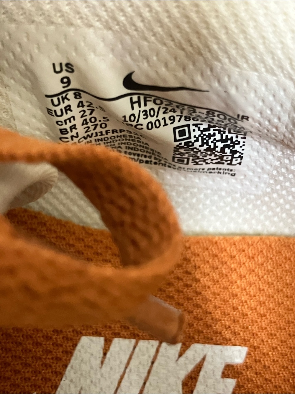Nike Cortez TXT Men's Shoes (HF0263-800, Monarch/Muslin/Sail - Picture 2 of 6